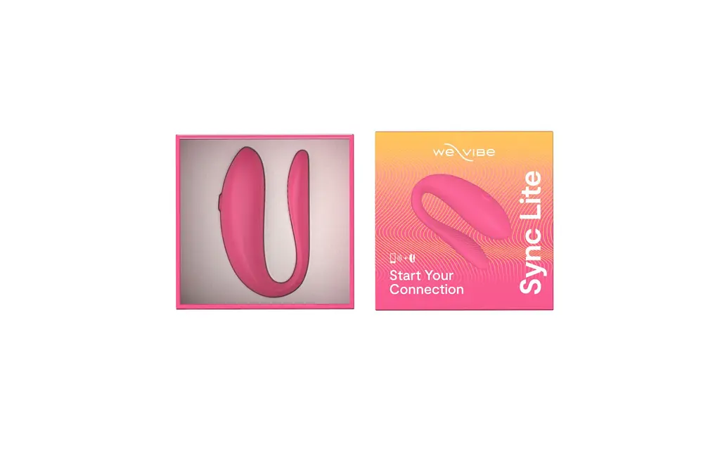 Смарт-вібратор для пар We-Vibe Sync Lite Pink, 10 віброрежимів, можна поєднувати з проникним сексом - фото 7