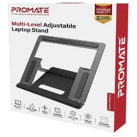 Підставка для ноутбука Promate DeskMate-5 Silver (deskmate-5.silver) - фото 2