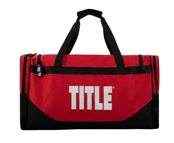 Спортивна сумка TITLE Boxing Deluxe Gear Bag Red 70 л (TBAG45 RD/BK) - фото 5