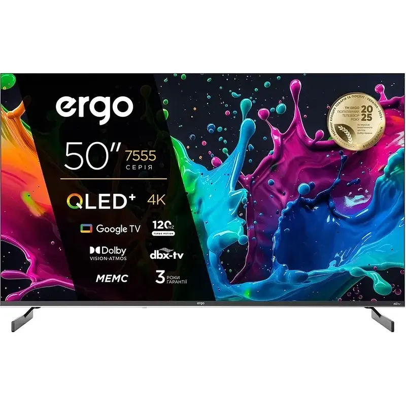 Телевізор LED ERGO 50JUQ7555 - фото 8