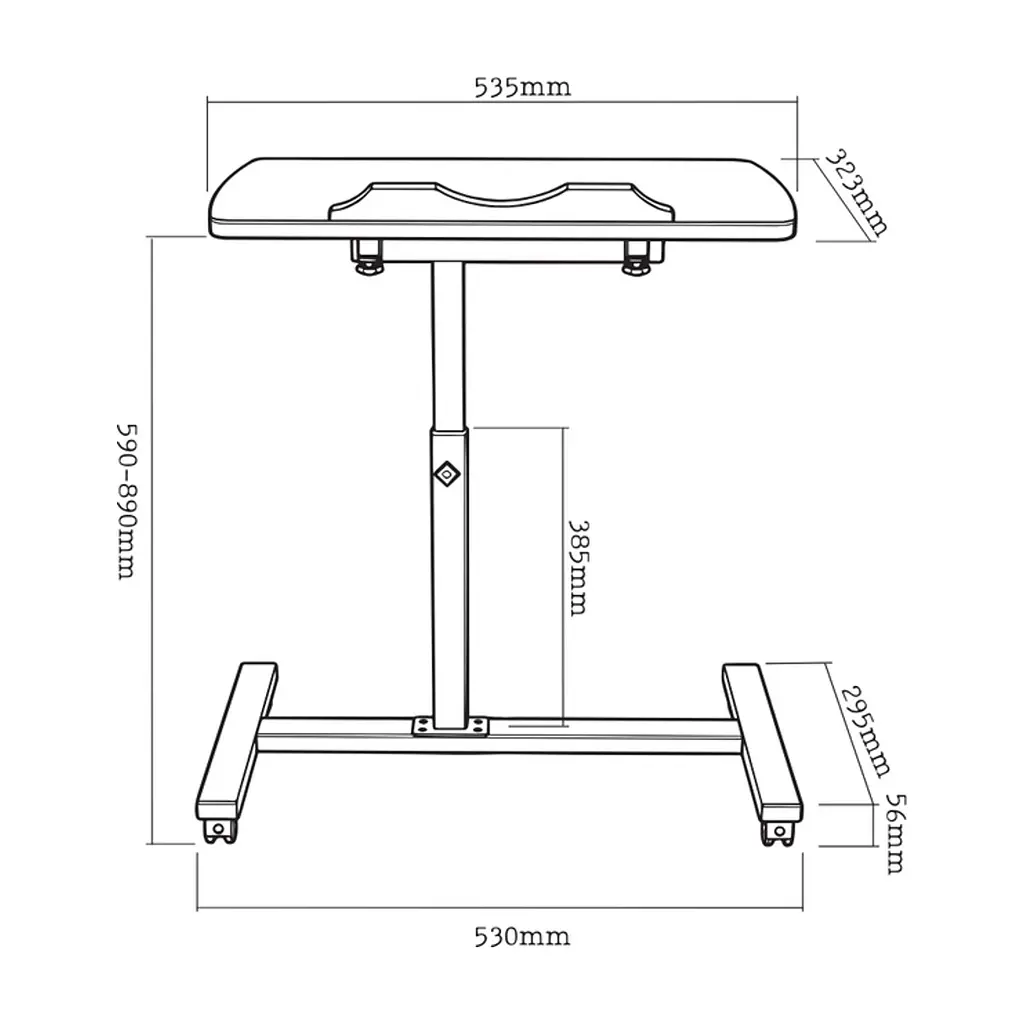 Комп'ютерний стіл ITechMount для ноутбука TS-9 (TS-9) - фото 7