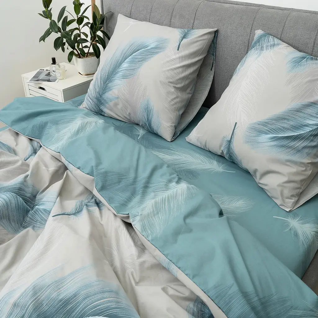 Комплект постільної білизни Isleep подвійний ранфорс 25378_dv_isleep - фото 3