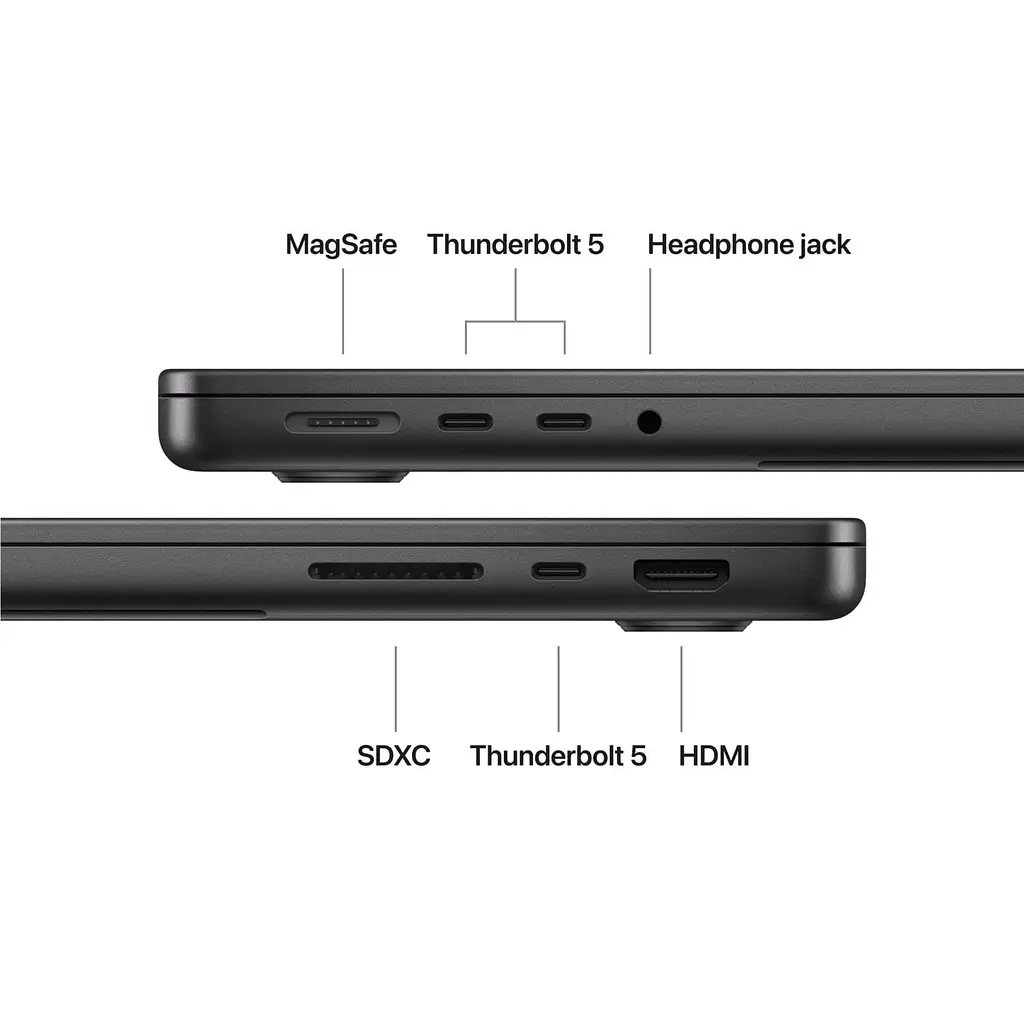 Ноутбук Apple 14.2 MacBook Pro / M5 Pro/24GB/1TB/UMA/MacOS/Space Black (MGDR4UA/A) - фото 7