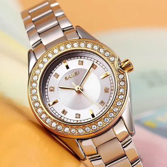 Наручные часы женские 1534GDSI Gold-Silver Skmei acs0030695 - фото 2