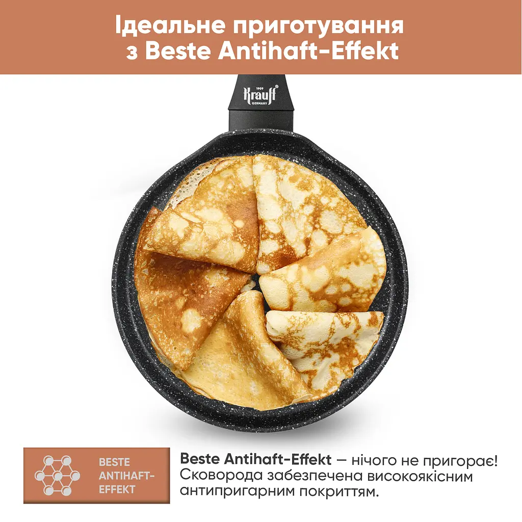 Сковорода для млинців Krauff Grand Chef 24 см (25-45-115) - фото 4