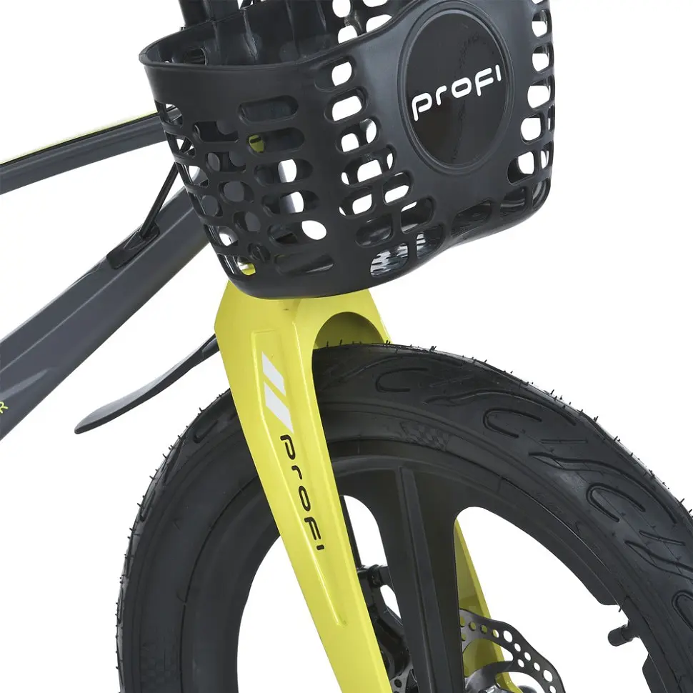 Велосипед дитячий Prof1 MB 181020-3 18 дюймів сірий - фото 5