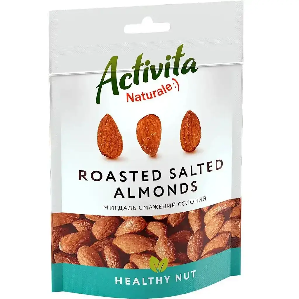 Набор Activita: Миндаль жареный соленый Activita Healthy Nut 120 г + Клюква сушеная Activita Healthy Fruit 120 г - фото 2