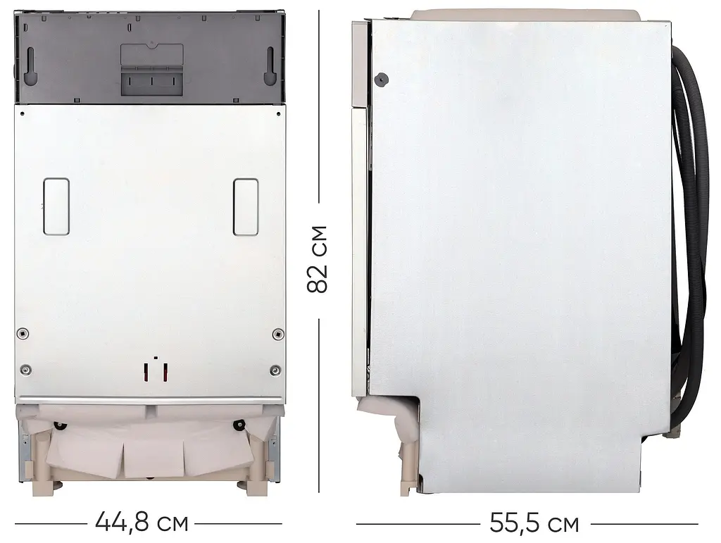 Посудомоечная машина Hotpoint встраиваемая, 10 комплектов HSIO3O23WFE - фото 8