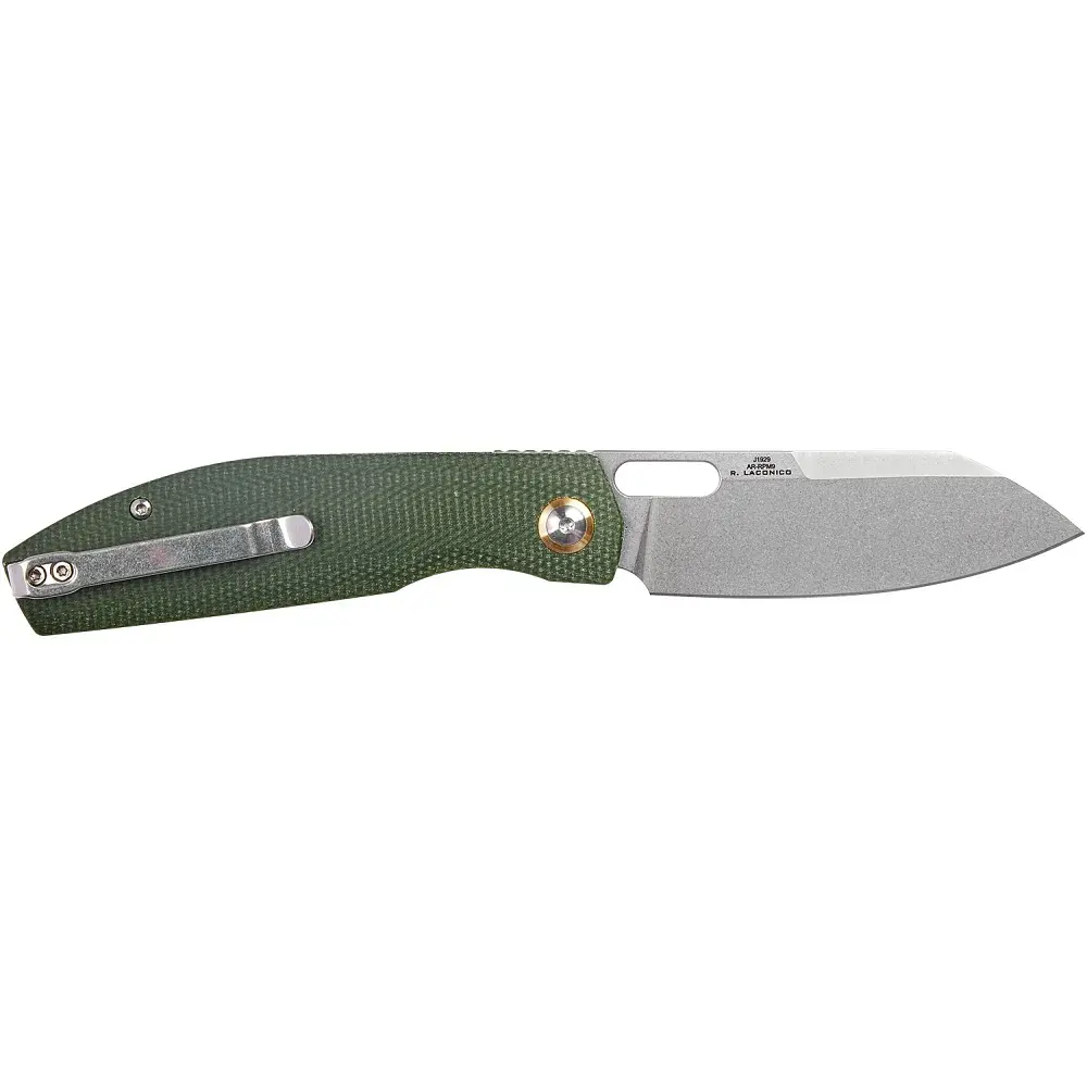 Ніж CJRB Ekko SW Micarta Green - фото 2