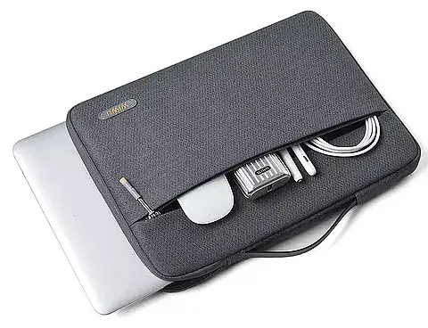 Чохол-сумка WiWU Pilot Sleeve для MacBook 15.6'' Grey (6973218938684) [57185] - фото 4