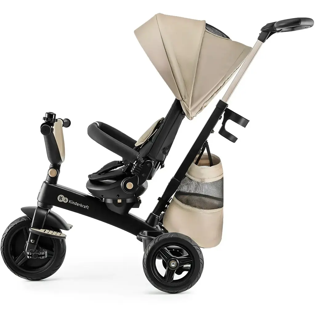 Велосипед триколісний Kinderkraft Easytwist Beige (KREASY00BEG0000) - фото 14