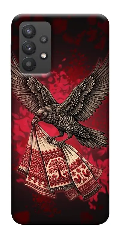 TPU чохол Demsky Raven для Samsung Galaxy A32 (A326B) 5G