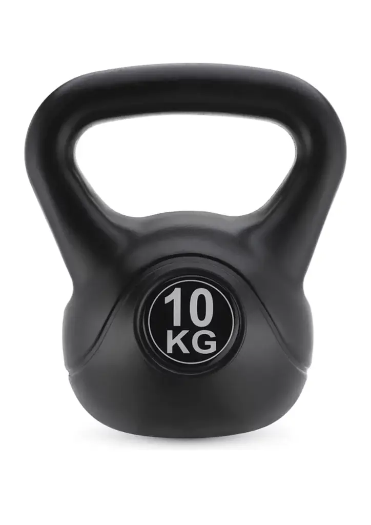 Гиря вінілова Gymtek 10кг чорний - фото 10