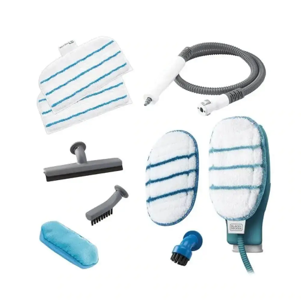 Паровая щетка Black+Decker SteamMop + SteamMitt FSMH1351SM - фото 4