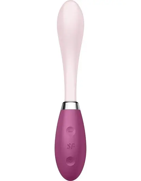 Вібратор Satisfyer G-Spot Flex 3 для точки G, 19.5х3.3 см червоний - фото 2