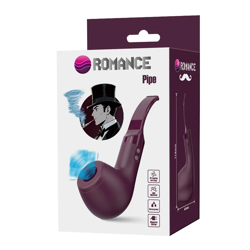 Вакуумний стимулятор Romance Pipe фіолетовий - фото 9