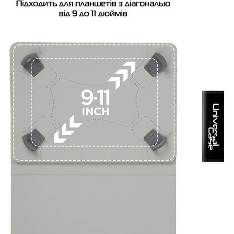 Чохол до планшета Armorstandart Silicone Hooks 10 Rose Gold (ARM59080) - фото 4