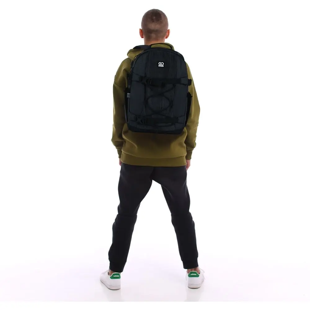 Рюкзак GoPack Education Teens 186 чорний (GO25-186L-1) - фото 14