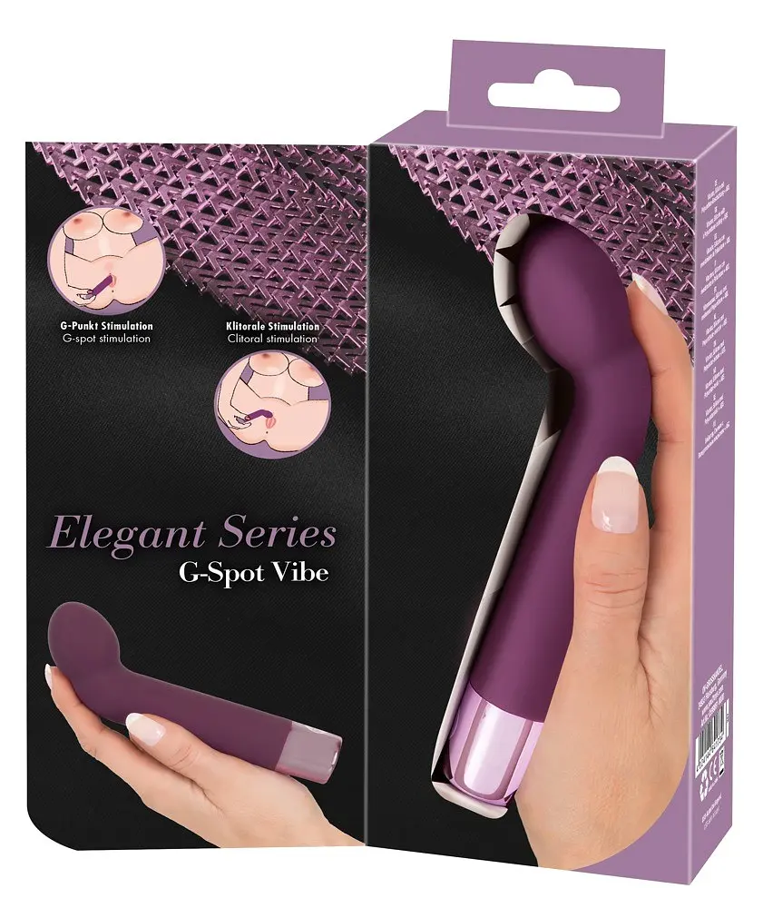 Вібратор You2Toys Elegant Series G-Spot Vibe 16 см фіолетовий - фото 6