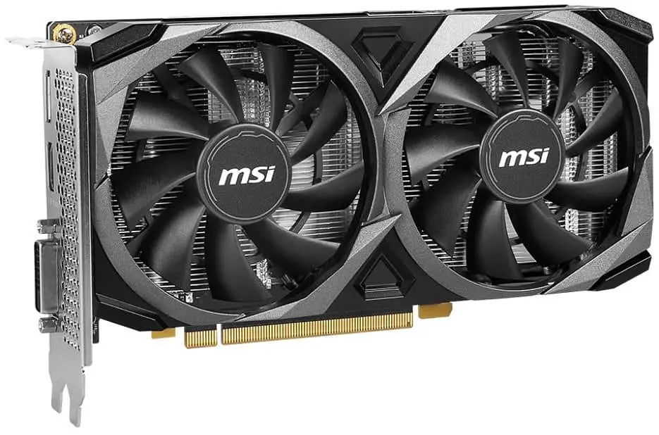 Відеокарта MSI RTX 3050 8GB VENTUS 2X XS OC (RTX 3050 VENTUS 2X XS 8G OC) (GDDR6, 128 bit, PCI-E v4.0 x16) - фото 2