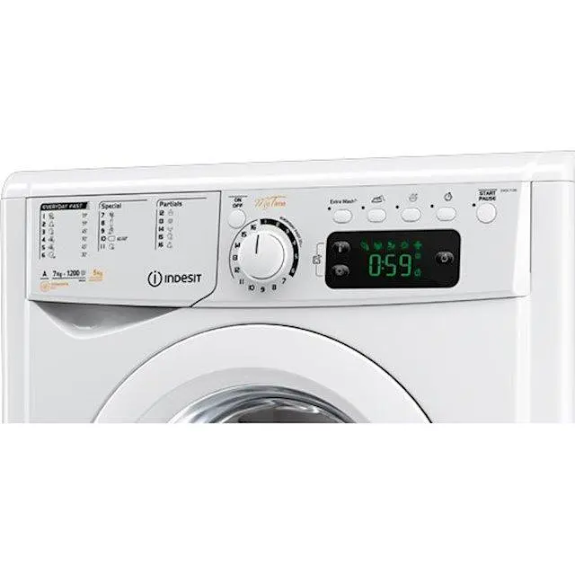 Пральна машина Indesit EWDE71280WEU, білий (EWDE71280WEU) - фото 2