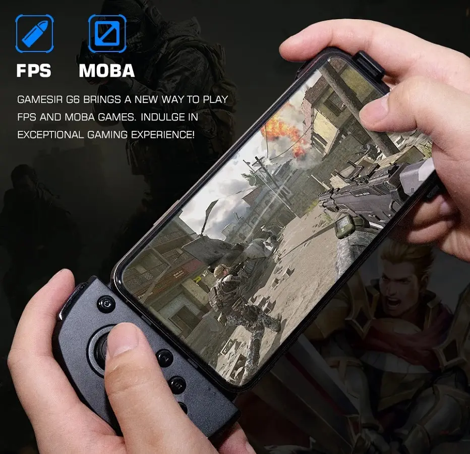 Геймпад джойстик контроллер для мобильного телефона GameSir G6 Android - фото 7