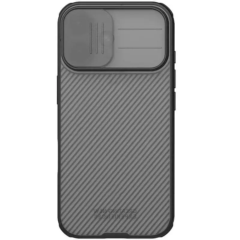 Карбонова накладка Nillkin CamShield Pro для Apple iPhone 17 (6.3) Transparent black - фото 3