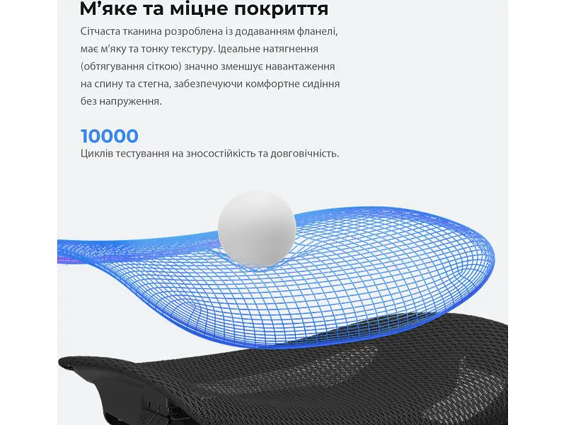 Крісло для геймерів Anda Seat X-Air Pro XL Mesh Black (AD-WY-01-BBB-B01) - фото 8