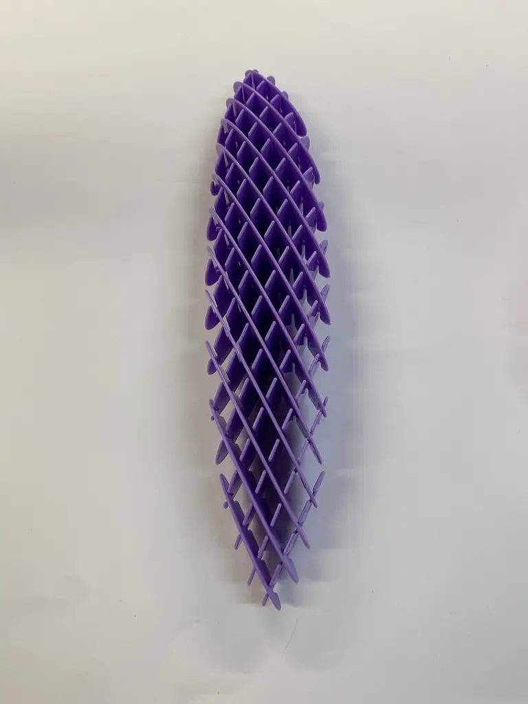 Іграшка-антистрес A-Toys Fidget Worm фіолетова - фото 2