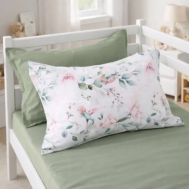 Дитяча постільна білизна JUNIOR Poplin birds and flowers (2200012797464) - фото 3