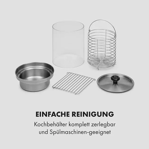 Хот дог мейкер гриль Klarstein Wurstfabrik 600 (10034454) - фото 9