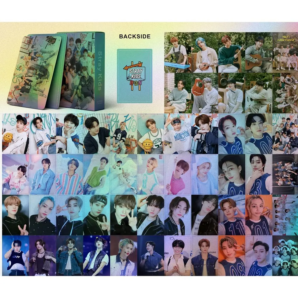 Ломо Карти Lomo Card China Stray Kids / SKZ Стрей Кідс голографічні СС C SK 30 - фото 2
