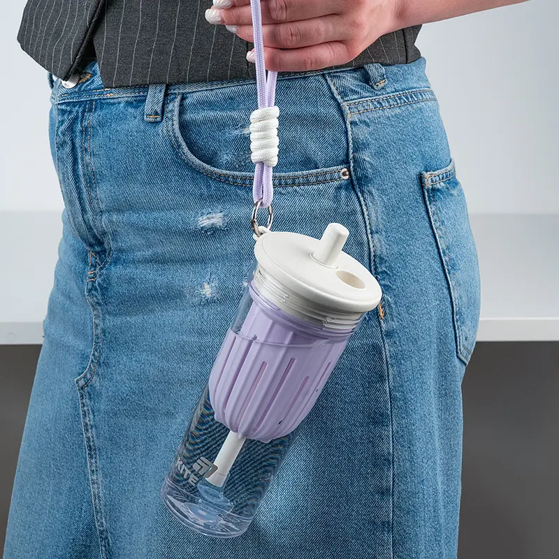 Стакан для воды Kite бело-лиловый 650 мл (K25-1219-2) - фото 9