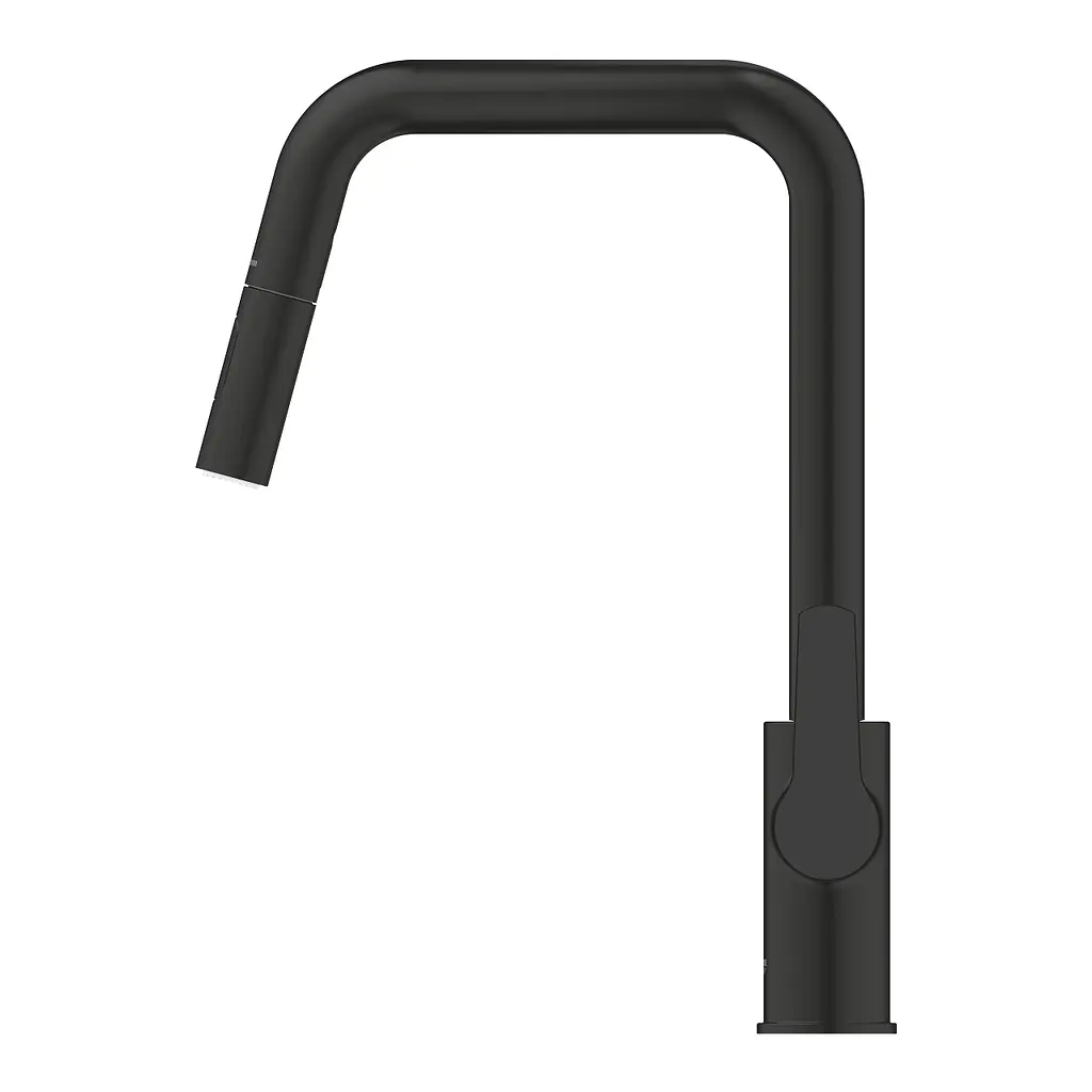 Змішувач для кухні Grohe QuickFix Start 306312430 Чорний матовий - фото 2