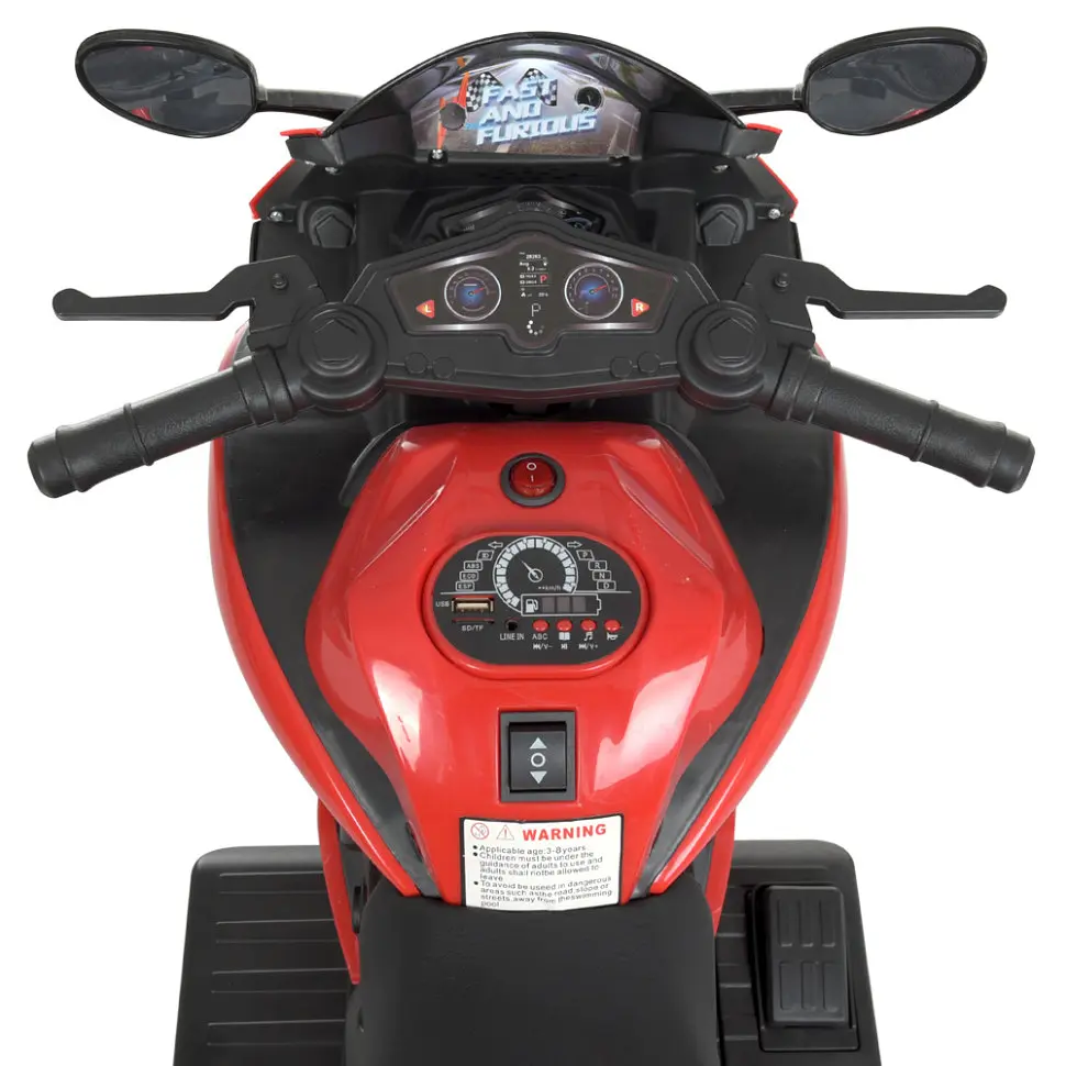 Дитячий електромобіль-мотоцикл Bambi Racer M 4454EL-3 до 30 кг - фото 2