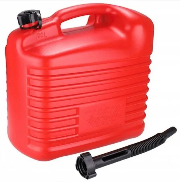 Каністра 20л Для Нафти Продуктів Щільна з лійкою Червона (Гост HDPE-02) - фото 7