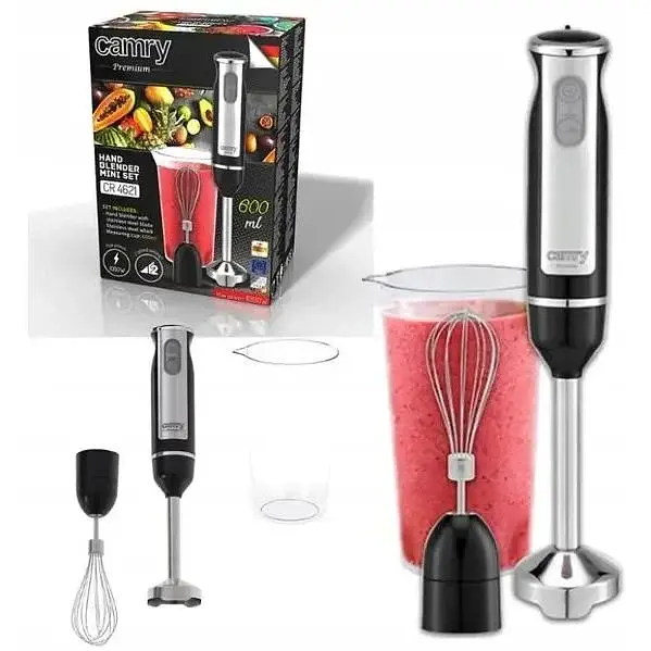 Погружной блендер 2 в 1 Camry CR 4621 1000 Вт - фото 6