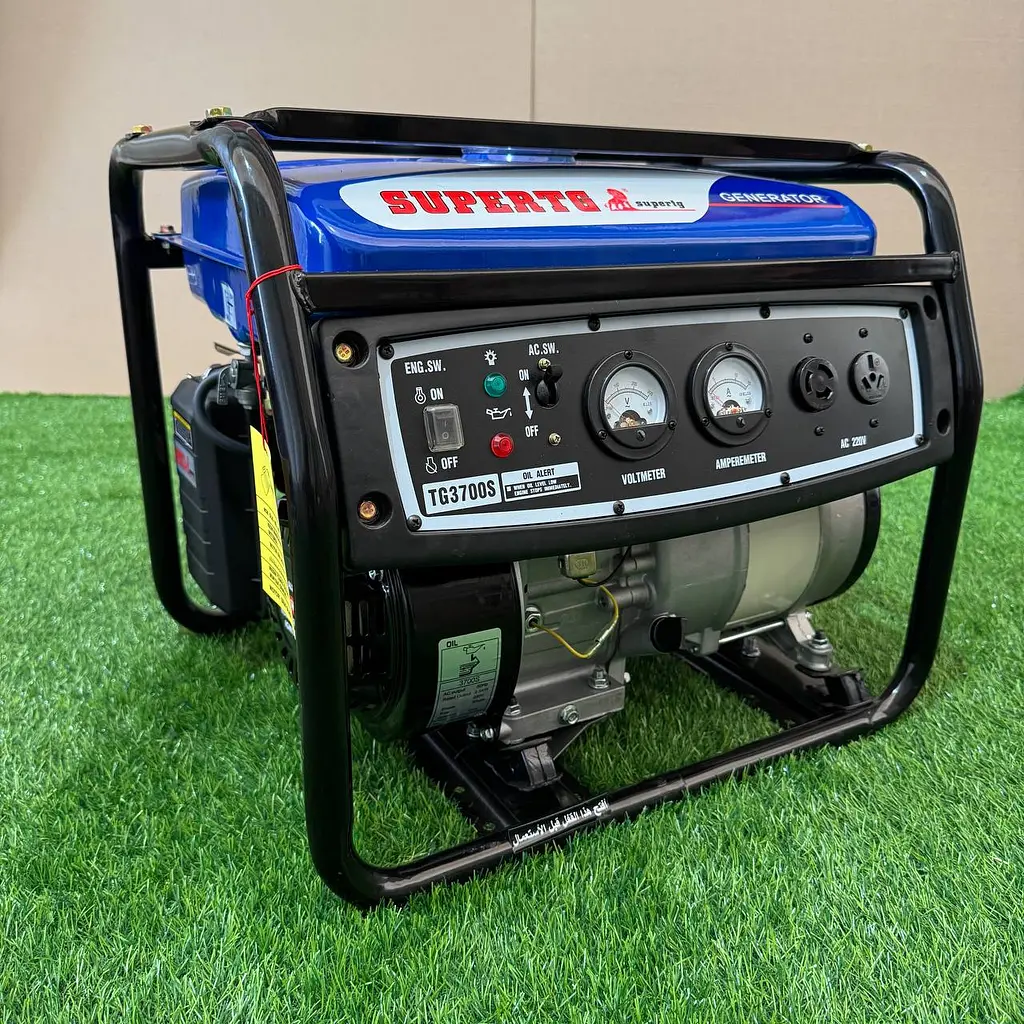 Генератор бензиновий SUPERTG TG3700C (2.7 КВТ) ручний стартер - фото 7