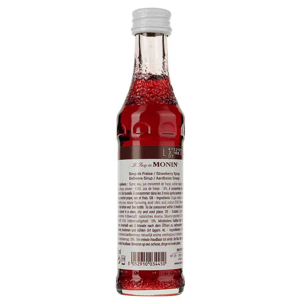 Сироп Monin Полуниця, 50 мл - фото 2