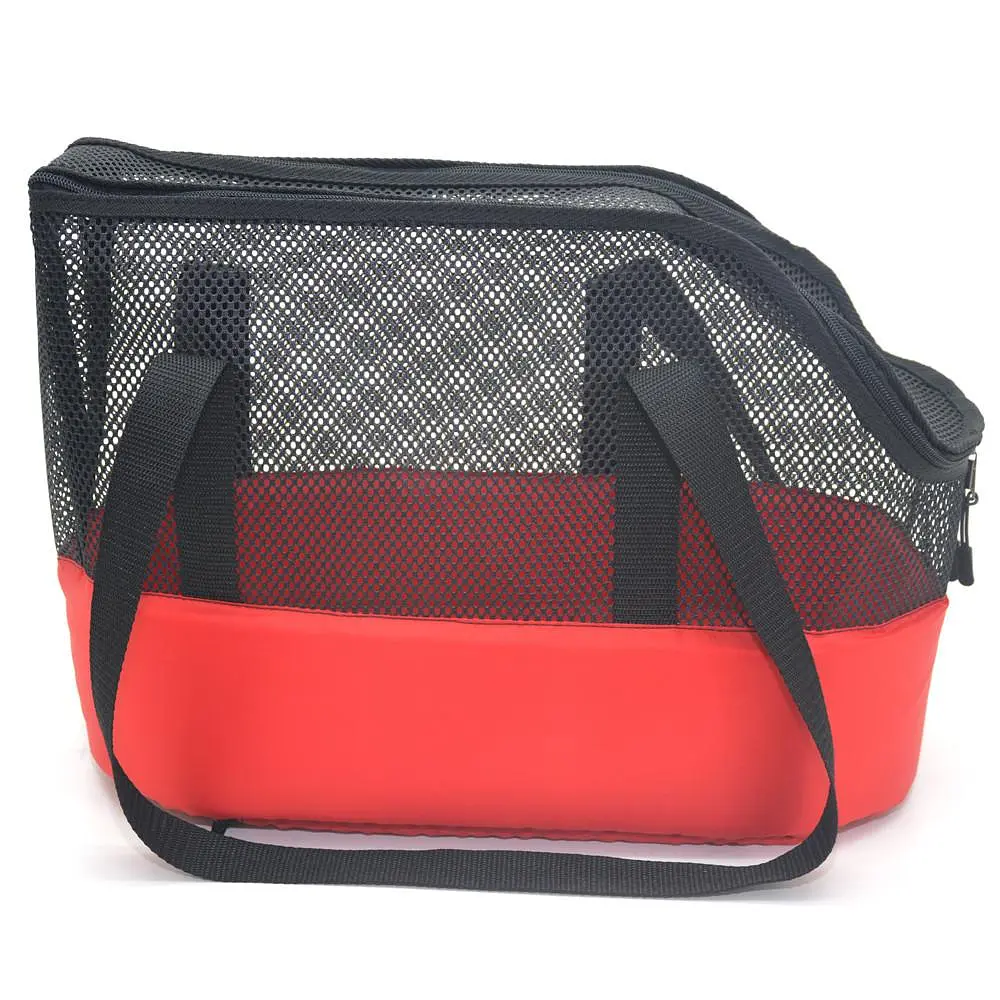 Сумка переноска для тварин Zoo-hunt Літо червоне №1 23х43х30 см - фото 4