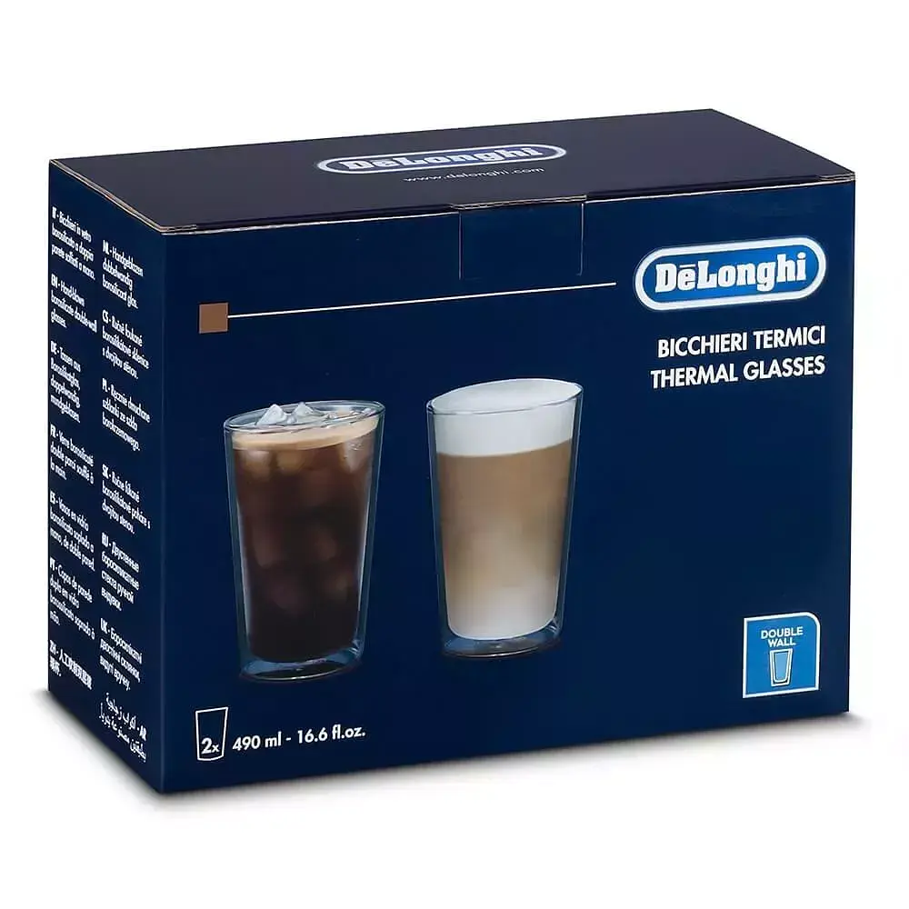 Набір склянок DELONGHI DLSC319 DRINKS (2шт) 490 ML - фото 3