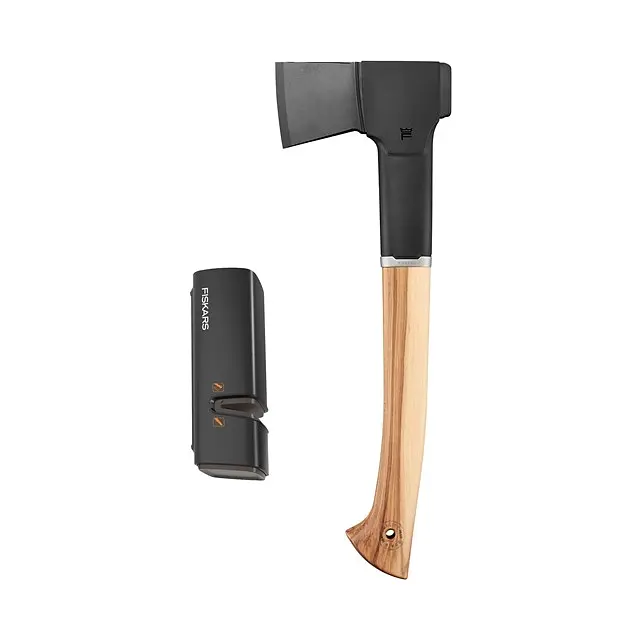 Подарунковий набір Fiskars Norden chopping axe N10 + sharpener SET 1052276 - фото 4