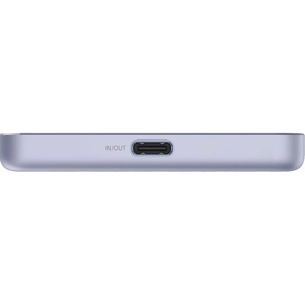 Зовнішній акумулятор Xiaomi Super Slim Magnetic 5000mAh 22.5W Purple (BHR08PNGL) [173816] - фото 3
