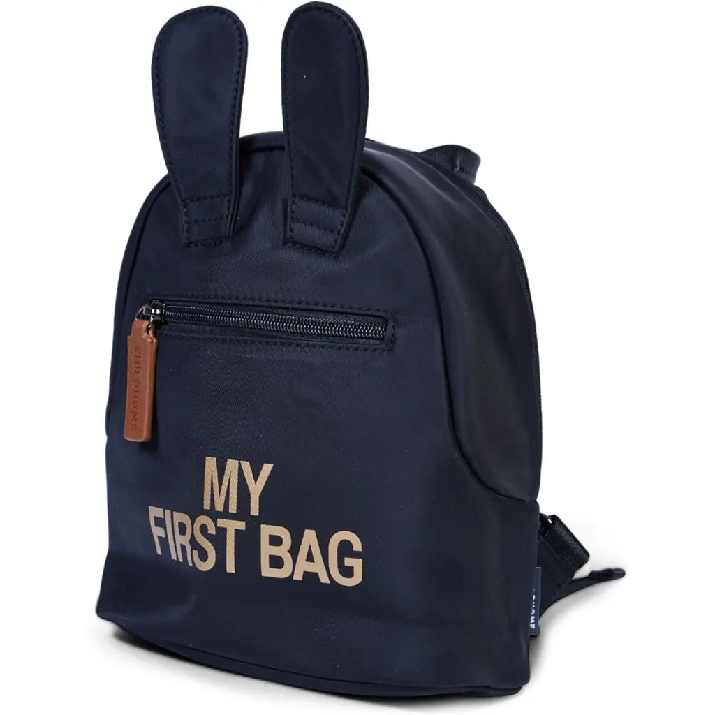 Рюкзак дитячий Childhome My first bag black/gold - фото 3