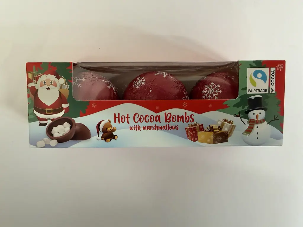 Шоколадні бомбочки Chocolate Bombs з маршмеллоу 3 шт - фото 3