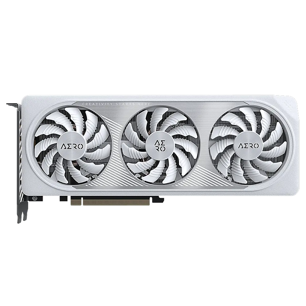 Відеокарта GeForce RTX 4060 8GB Gigabyte Aero OC (GV-N4060AERO OC-8GD) Б/В