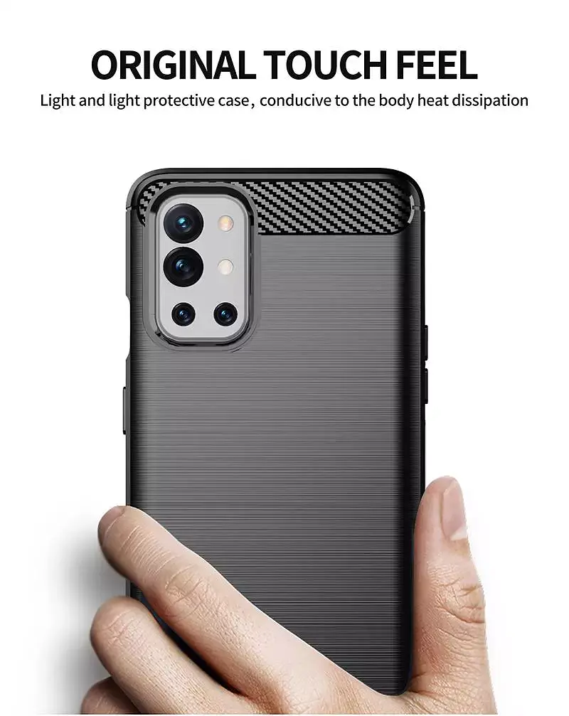 Чохол-накладка iPaky Kaisy Series для OnePlus 9R (Black) [69153] - фото 2