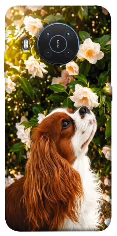 TPU чохол Demsky Flower spaniel для Nokia X10 / X20
