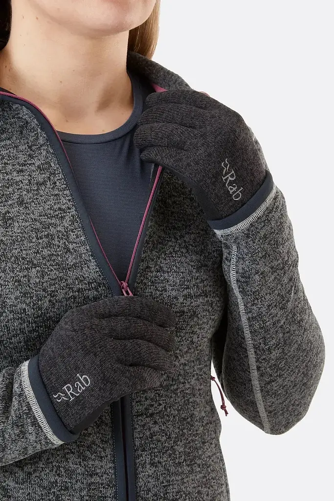 Рукавички жіночі Rab QuestWindstopper Gloves Womens S Темно-сірий - фото 4