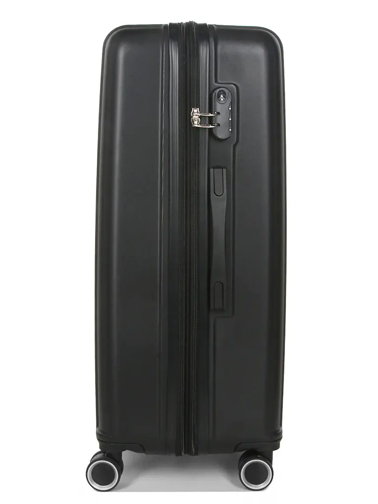 Валіза полікарбонат велика (L) Airtex 623 98л 76x49x29см Чорний (Black) - фото 5